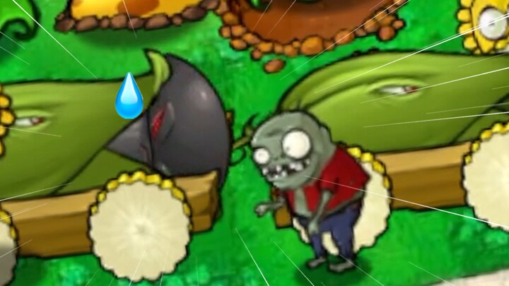 Zombie: What are you plants pretending to be? Now it's my turn to laugh!
