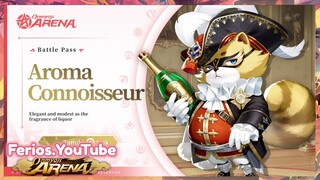 TANUKI NEW  SKIN , Season 15 Battle Pass : Aroma Connosseur | Onmyoji Arena