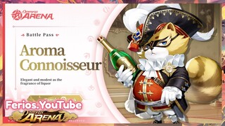 TANUKI NEW  SKIN , Season 15 Battle Pass : Aroma Connosseur | Onmyoji Arena