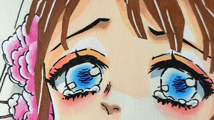 Vẽ Akane Sumire theo phong cách Kimetsu no Yaiba??