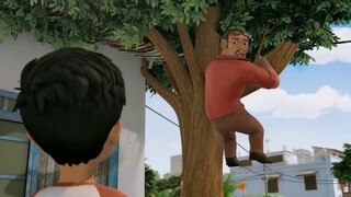 Adit & Sopo Jarwo | Bang Jarwo Kabur Sampai Manjat Pohon