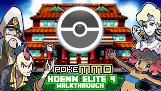 PokeMMO: Defeating the Hoenn Elite 4! FULL Gameplay Walkthrough