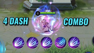 SELENA 4 DASH SWAG COMBO KILL | Lian TV | Mobile legends