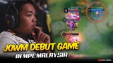JOWM FIRST GAME in MPL MALAYSIA. . . 😮
