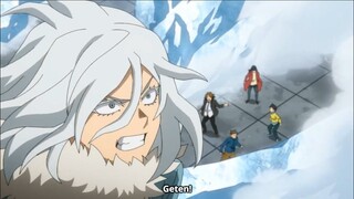 Geten Face Reveal - Geten Attacks Dabi & Mount Lady | My Hero Academia 6 Episode 5