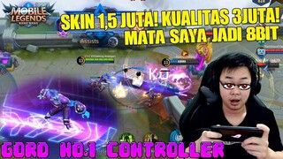NYOBA SKIN GORD NO.1 CONTROLLER - MATA SAYA JADI 8BIT! EFEKNYA GG PARAH! WAJIB BELI! MOBILE LEGENDS