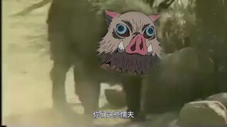 【鬼灭之刃/沙雕】猪突猛进掉坑里能笑一天