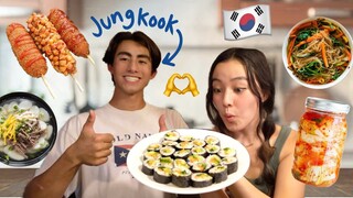 EATING *ONLY KOREAN FOOD* FOR A WEEK🇰🇷🥟🎎✨