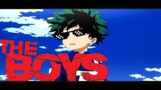 THE BOYS MEME | Izuku thug life moment my hero academya funny moment  #Izuku #theboysmeme #trending