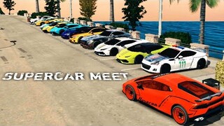 Supercar Meet Part2/Part3 in Car Parking Multiplayer