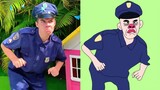 Mia chơi trò cảnh sát làm nhiệm vụ Câu chuyện vui cho bé |||  troll..i don't draw