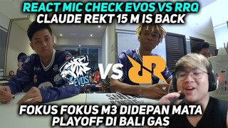 THANKS REGULAR SEASON BYE UPPER BRACKET GAS PLAYOFF DI BALI TGL 16-21 - REACT MIC CHECK RVOE VS RRQ