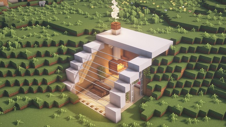 Dig a pit on the slope and move in~