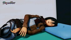 ketika mikasa tertidur [AOT]