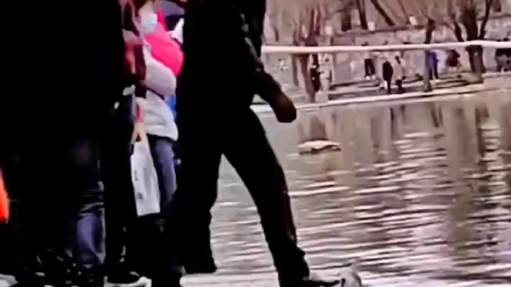 Old man’s trying way too hard to look cool…