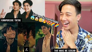 KinnPorsche | Tiktok compilation that makes me scream at 3 AM #1 | Mileapo | REACTION