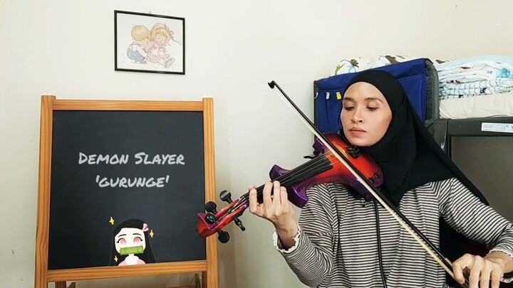 Demon Slayer | OP | " Gurenge "by LiSA ( violin )