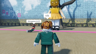 เกม ROBLOX Squid ช่วงเวลาฮาๆ (BALD MAN)