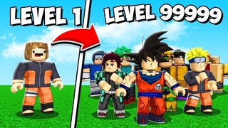 EREN vs TODOS os ANIMES | ROBLOX ANIME TYCOON