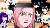 Naruto and friends react to Sakura    💮🌸//My Au//🌸💮