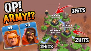 BEST STRATEGY CAPITAL HALL 3 | OP ARMY CAPITAL HALL 3 | CLASH OF CLANS