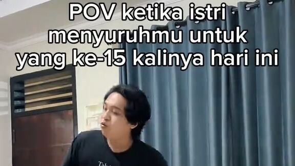 suami : silent tantrum dulu 😂, setelah itu "oke sayang"