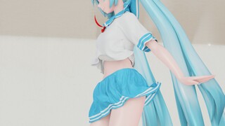 【MIKU-MMD|水手服|裸足】判你有罪，有妻徒刑【恋爱裁判】