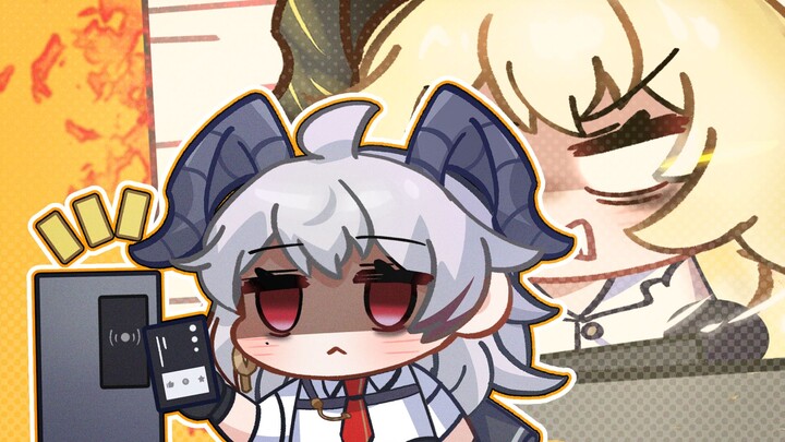 I won't go to class B! 😠🔥🔥🔥Click to help Zanni get off work [Mingchao handwriting]
