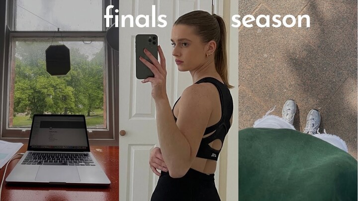 LAW SCHOOL VLOG - study days, revising for final exams