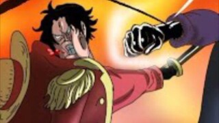 moment tinju haki garp menghantam wajah Rogers #rogers #rocks #luffy #onepiece