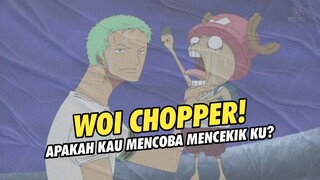 E-254 | Zoro gak bisa nafas dicekik Chopper!