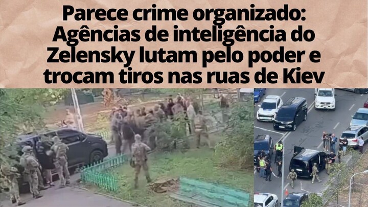 Agências de inteligência da Ucrânia estão em guerra. Será o início da revolta contra Zelensky?