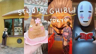 Ghibli Museum + Totoro Cream Puffs + Spirited Away Theme Exhibit!? | A Tokyo Vlog | Rainbowholic