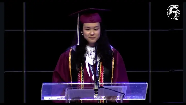 Jenks High School graduation 2022 - valedictorian speech