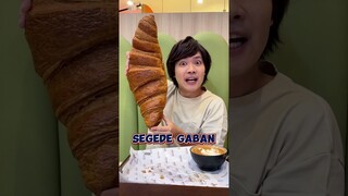 🥐Croissant Terbesar di Indonesia🇮🇩 YABAAAI!!