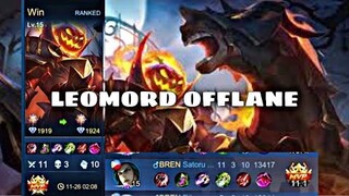 Leomord offlane is back?