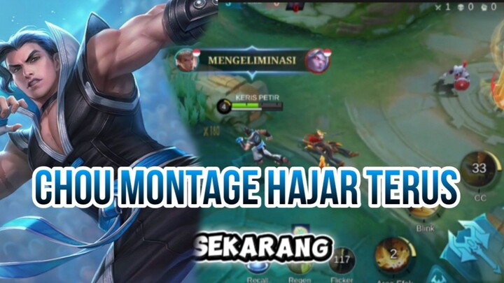 CHOU MONTAGE HAJAR TERUS