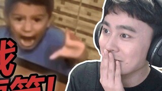 [Don't laugh challenge] Be careful when eating! I can't hold it in! Eat black garlic when you laugh!