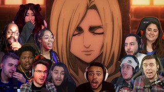 SHE KNOWS EVERYTHING! ATTACK ON TITAN SEASON 4 PART 2 EPISODE 23 BEST REACTION COMPILATION