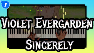 Violet Evergarden|Ru's Piano -OST- Sincerely_1