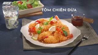 TÔM CHIÊN DỪA | MÓN NGON MỖI NGÀY | VIVU TV
