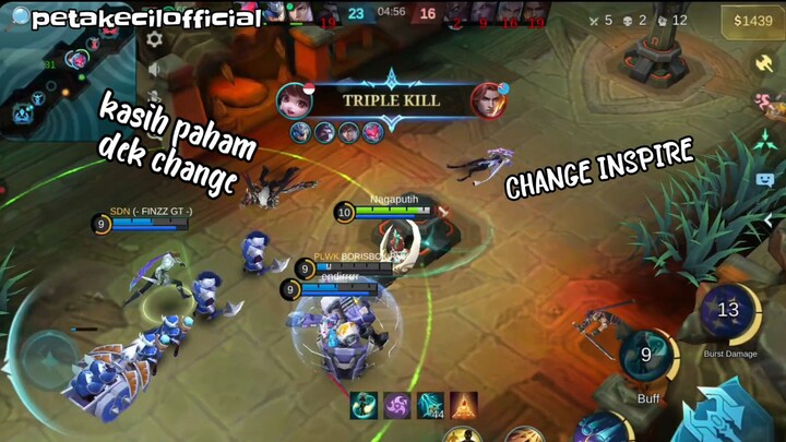 CHANGE INSPIRE EXE MOBILE LEGEND BANG BANG