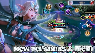 Remodelled Tel'annas Dragon Lane  Pro Gameplay With New Item | Arena of Valor | Liên Quân mobile