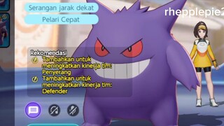 nyobain pake gengar || Pokemon unite exe