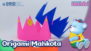 Membuat Kreasi Origami Mahkota