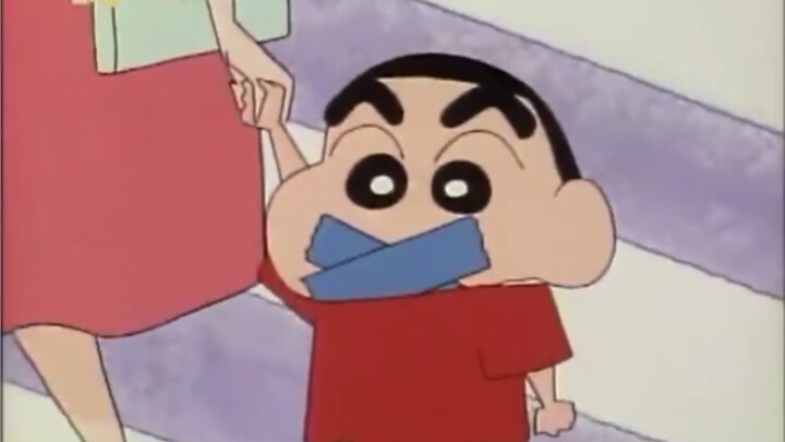 [Crayon Shin-chan's hilarious jokes] Protecting pregnant mothers