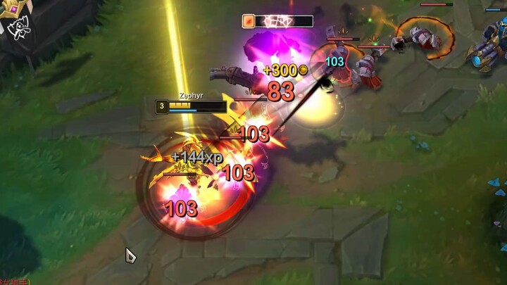 Flash EQ không kịp phản ứng! Yasuo vs Jinx
