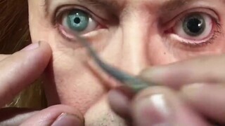 【فن تماثيل الشمع】 شعرت بالخوف، لحسن الحظ ليست حقيقية.