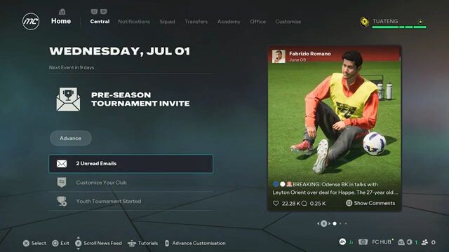 [LIVE] ปีใหม่ต้อนรับฤดูกาลใหม่ | FC26: Manager Career - Part 12