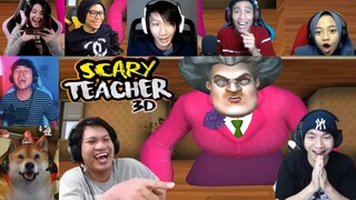 Reaksi Gamer Hipnotis Miss T Menjadi Kucing Garong, KOCAK ABIS!!! | Scary Teacher 3D Indonesia